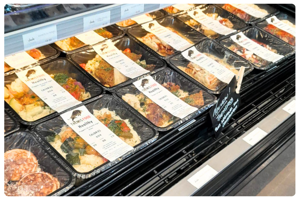 Distributeur automatique de repas chaud